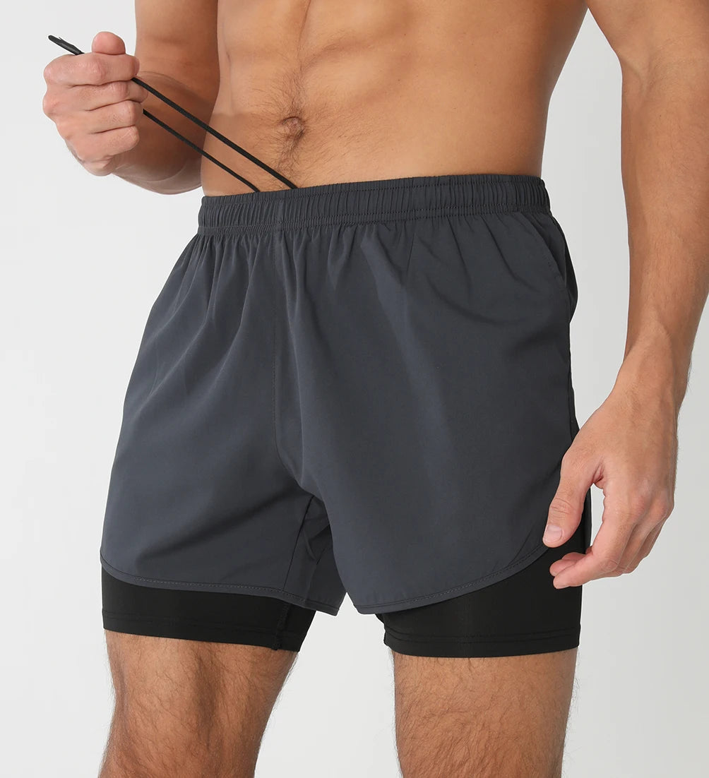 Men's Running Shorts With Inner Lining